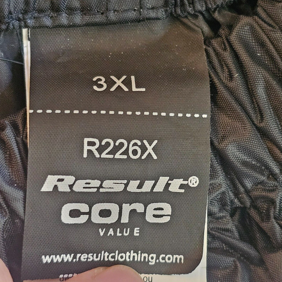 Result Core Rain Pants Adult 3XL Pockets Splash-resistant Sports Quick Drying - Picture 9 of 12